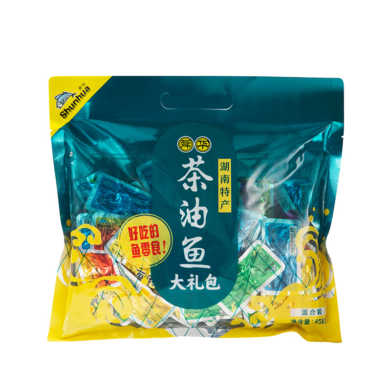 【混合口味】茶油魚(yú)禮包458g